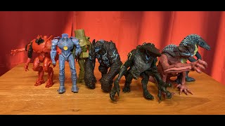 McFarlane Toys PACIFIC RIM Semi Complete Collection  Collectible Review [upl. by Ahsitil]