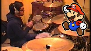 Vadrum Meets Super Mario Bros Drum Video [upl. by Panthea818]