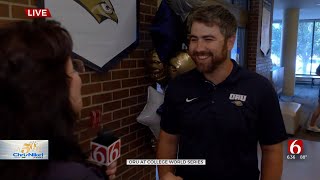 ORU Baseball Visits With Fans Alumni In Omaha To Support Team During College World Series [upl. by Yggam597]