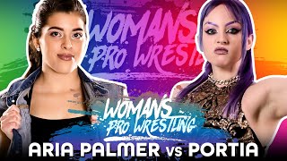 FULL MATCH  Aria Palmer vs Portia  Womens Pro Wrestling [upl. by Jehanna]