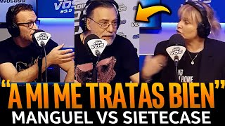 ¡FUERTE CRUCE ENTRE MANGUEL SIETECASE y BERCOVICH en VIVO [upl. by Aliuqat420]