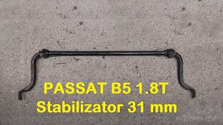 Passat B5 18T przedni stabilizator 31 mm [upl. by Noirda837]