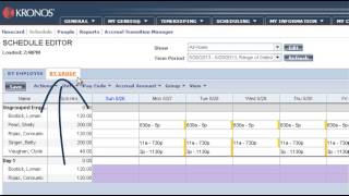 Workforce TImekeeper Schedule Editor Overview [upl. by Eleanore]