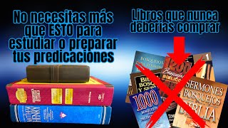 Material para hacer sermones y estudiar la Biblia  Herramientas para hacer bosquejos y sermones [upl. by Furie958]