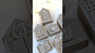 Make your own Advent Calendar christmas cardboardcraft adventcalendar [upl. by Zadack]