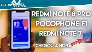 Saiu Miui 12 global estávelRedmi note 8 ProPocophone F1 e Redmi Note 7  Programa Pilot [upl. by Idnyc116]