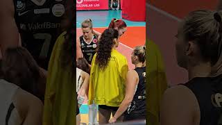 Zehra GüneşKiera Van Ryk Caterina Bosetti Vakifbank Volleyball [upl. by Yhprum706]