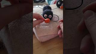 Making autumn themed soot sprites and discussing internet comments needlefelting craft felting [upl. by Siramed258]