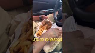 WE WENT TO HAROLDS AND …food haroldschicken fypシ゚viral short [upl. by Erdnaed]