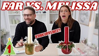 FAR VS MELISSA  VLOGMAS ER IGANG [upl. by Popele]