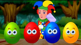 Huevos Sorpresa Deliciosas Frutas amp Vegetales  Canciones Infantiles  TigiBooBoo toons [upl. by Yelrac]