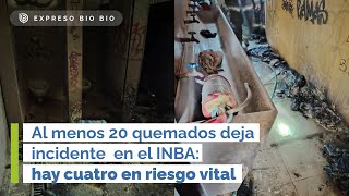 Al menos 20 quemados deja incidente en el INBA hay cuatro en riesgo vital [upl. by Airahs]