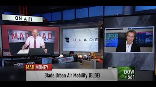 Blade CEO Rob Wiesenthal discusses prioritizing growth with Jim Cramer on Mad Money on CNBC [upl. by Phillis613]