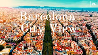 Barcelona Spain  City View [upl. by Dixie]