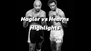 Marvin Hagler vs Thomas Hearns highlights [upl. by Mona213]