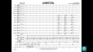 Blurred Lines arranged by Paul Murtha [upl. by Niwrehs]