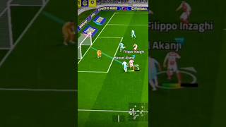 Inzaghi Best Goal😯pes efootball2025 shorts games football like subscribe ytshorts [upl. by Ynnatirb]