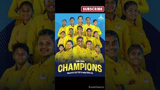 Tamilnadu u19 womens team won championship 2024 25 [upl. by Alohcin]