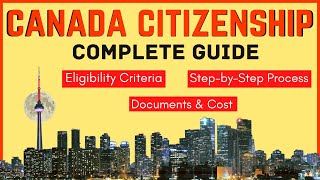 Canadian Citizenship 2023  Complete Guide To Apply [upl. by Heda]