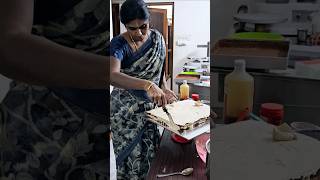 Hubby Birthday Cake  part1 ytshorts spanishdelightcake cakemakingvideo husbandbirthdaycake [upl. by Ayim]