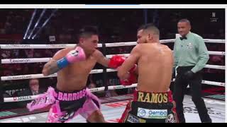 Mario Barrios vs Abel Ramos R13 Full Fight 💥 [upl. by Aynotahs]