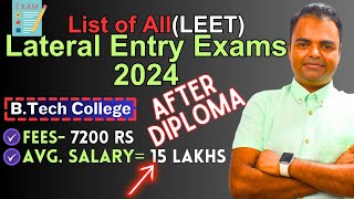 2nd Year BTech Admission After Diploma Diploma to BTech Entrance Exam Direct Govt BTech College [upl. by Miranda851]