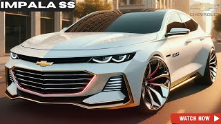 INSANE 2025 Chevy Impala SS is Back  With Modern Style [upl. by Dleifniw814]