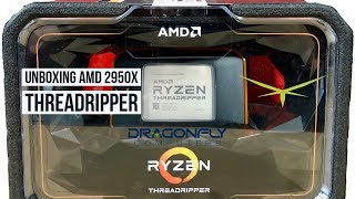 Unboxing Ryzen 2950X Threadripper and Noctua NHU14S TR4SP3 CPU Cooler [upl. by Ikkaj439]