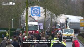 Schwertransport in Lingen [upl. by Cormier]