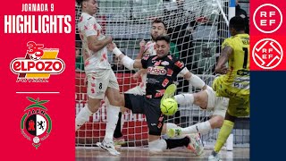 Resumen PrimeraDivisiónFS  ElPozo Murcia Costa Cálida 46 Jaén Paraíso Interior  Jornada 9 [upl. by Naimed]