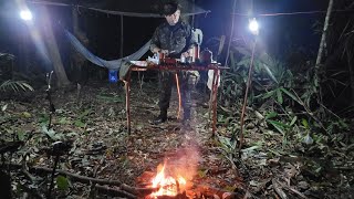 ACAMPAMENTO SELVAGEM EM UMA NOITE SILENCIOSA [upl. by Eduino]