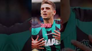 Domenico Berardi evolution 🇮🇹👑 football berardi shorts [upl. by Tzong]