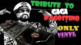 TRIBUTE TO GIGI DAGOSTINO in vinile gigidagostino djset anni90 dj technics [upl. by Anned]