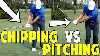 Chipping Vs Pitching [upl. by Eimam658]