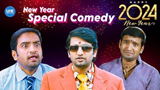 New Year Special Comedy  Santhanam  Vanakkam Chennai  Vaalu  All in All Azhagu Raja  Nannbenda [upl. by Airitac631]