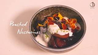 Recipe Poached Nectarine [upl. by Kaliope270]