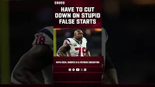 Texans HAVE to clean up the false starts Texans NFL LaremyTunsil [upl. by Narud194]