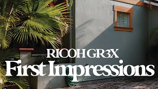 Ricoh Gr III X My First Impressions [upl. by Dnomaj533]