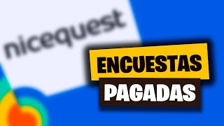 🔵NICEQUEST 2024  ENCUESTAS PAGADAS 💵encuestas nicequest [upl. by Vardon]