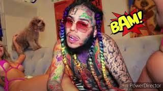 6ix9ine ZAZA official lyric video 69 [upl. by Ennove]