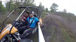 GoPro Hammerhead GTS 150 off road fast and hard [upl. by Krissy]