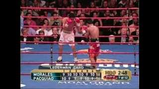 Morales vs Pacquiao I The Classic Battle That Shocked the World [upl. by Renckens]