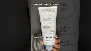 Bioderma PigmentBio Foaming Face Wash Review trending shorts [upl. by Mihalco]