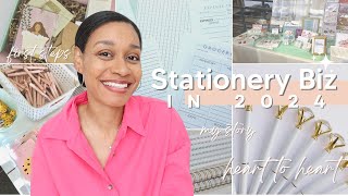 How To Start A Stationery Business In 2024  my story first steps before the products mindset [upl. by Kristan419]