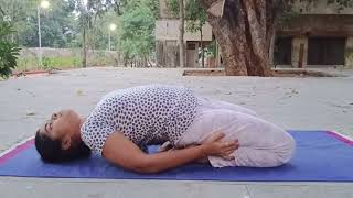 supta vajrasana benefits therapeuticyogaasthmanaturopathicdoctorconstipationgoodhealthhabits [upl. by Myrilla]