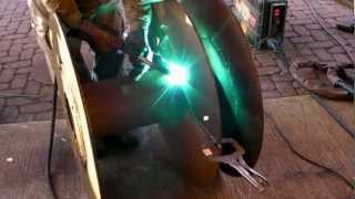 Anchor Winch Rebuild  Part 2  MIG Brazing [upl. by Curzon]