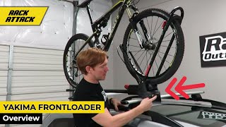 Yakima FrontLoader Bike Rack Overview And Installation [upl. by Ardnuahsal]