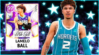 DARK MATTER LAMELO BALL IS A TOP 5 POINT GUARD AND SUPER FUN TO USE NBA 2k22 MyTEAM GAMEPLAY [upl. by Kcirdek680]