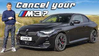 BMW M240i review with 060mph 14 mile drift and brake test [upl. by Solram]