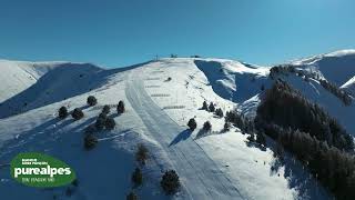 Pré ouverture de la station de ski de Chabanon Selonnet ce weekend conditions de neige optimales [upl. by Artimas]